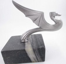 vintage 1930's chevrolet flying dragon  hotrod car hood ornament picture