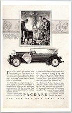 PRINT AD 1927 Packard Phaeton Chinese Craftsmanship K'ang-hi Kangxi 6 x 9 picture