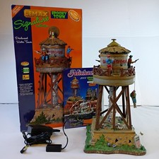 Lemax Signature Collection Spooky Town Deadwood Water Tower 2008 New and Tested picture