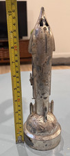 Vintage Duro Mold “The Satellite Bank” Rocket Mechanical Coin Bank c.1961 Space  picture