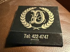 World Famous Delmonico’s Restaurant, New York City, Matchbook With Matches picture