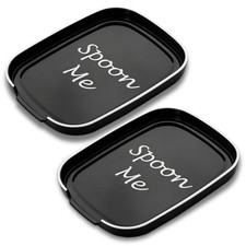 Homquen Spoon Rest, Spoon Holder for Stove Top, Plastic Kitchen Spoon Rest fo... picture