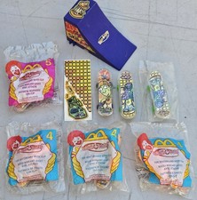 Vintage McDonalds Pro Gear Fingerboard Finger Skate Board Lot Ramp Keychain SK8 picture