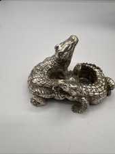 Vintage Arthur Court Designs alligator missing  salt & pepper shaker. great pq picture