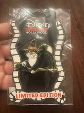 Disney DSSH 2018 Halloween Cat Brooms Lucifer Cinderella LE 300 PIN picture