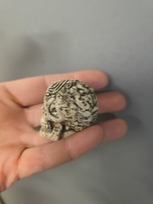 Tribal Skull Mini 1.5 Inch Painted Resin. picture