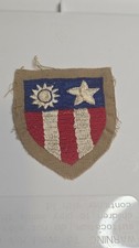 Original WW2 In-Theater made CBI Patches picture