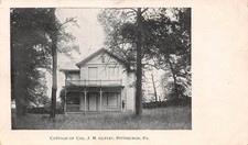 Cottage Of Col. J. M. Guffey Oil Man & Politician Pittsburgh PA 1910 Postcard picture