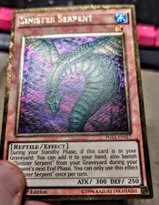 Yu-Gi-Oh Ultimate Rare Style Sinister Serpent picture