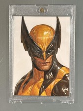 Marvel, X-Men, Wolverine Sketch Card Original 1/1 picture
