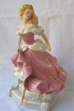 Original Large Franklin Mint CINDERELLA Princess Porcelain Figurine No 001 picture