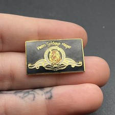 MGM Studios Metro Goldwyn Mayer Movies Lapel Hat Pin picture