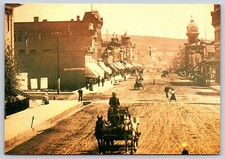 Postcard Colorado CO  Leadville Harrison Avenue picture
