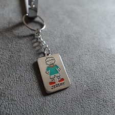Jeremy Keychain Zipper Pull Color Personalized Name Novelty Kids picture
