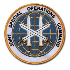 Joint Special Operations Command (JSOC) Embroidered Patch – 4″ round w/ WAX Back picture