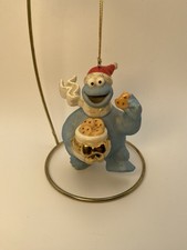 Lenox 2005 Cookie Monster Ornament 24K Sesame Street Christmas Porcelain Figurin picture