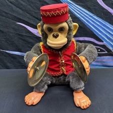 Vintage 1999 Mister Monkey-Musical Cymbal Clapping-Charm Company-Works USA picture