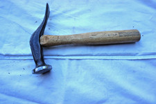VINTAGE FRENCH PATTERN SHOEMAKERS HAMMER - COBBLERS - LEATHER - CLOG - USMC picture