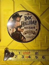 Whiskey Library Doc Holliday BOURBON Wild West Sticker Vinyl Sexy Cowgirl picture