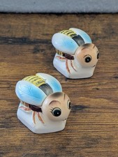 VTG Pair Anthropomorphic Honey Bumble Bee Condiment Servers Salt or Spices picture