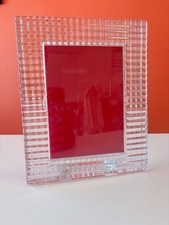 Baccarat Eye Photo Frame 2805287 Clear Crystal Picture Holder Desktop No Box picture