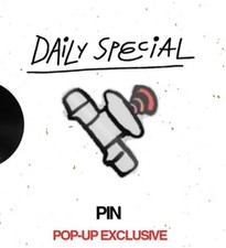 Harry Styles Exclusive Pop-up Pin Together Together Daily Special Pin Sep 30th. picture