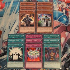 15cd YGLD-EN Skilled Dark & White Magician, Unite, Circle & Dimension UNL YuGiOh picture