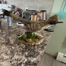 Design Toscano Roadrunner Statue Large Hand Painted Resin Wildlife Decor picture