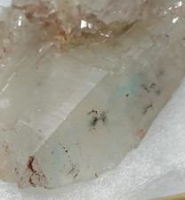 HUGE AJOITE QUARTZ CLUSTER double terminated multidirectional MESSINA MINE picture