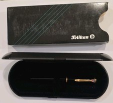Pelikan R400 Rollerball Pen Black GT W Germany Excellent in Box W/booklet picture