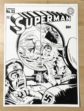 Superman #23 Cover Recreation DC Comics picture
