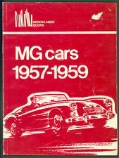 Brooklands Books MG Cars 1957-1959 Softcover picture