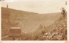 LP14 RPPC Postcard Lancaster Kentucky  Dix Dam & Power House picture