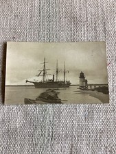 “USS Nantucket” Massachusetts Maritime Academy Ship Brant Point RPPC PC Postcard picture
