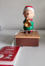 NEW Hallmark Peanuts Linus Wireless Band 2012 Linus Playing the Trumpet NWT picture