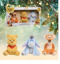 NEW Disney Winnie The Pooh Collector Plush & Tigger Eeyore 100 Year Anniversary picture