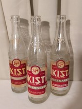 Vintage Enjoy Kist Soda Pop Bottle Lips Kist Kiss 1950s Chicago Lot Of 3 picture