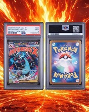Pokemon Card - PSA 9 Mega Charizard X ex 223/193 - Mega Dream (Japanese) {713} picture