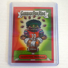 Topps 2025 Garbage Pail Kids Meditating Darian Mensah NILG-DME Serial #1/5 Red  picture