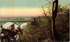 Antique Bridge Unidentified Unkown Location Postcard picture