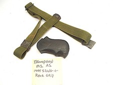 Used WW2 WW11 Thompson SLING and REAR GRIP picture