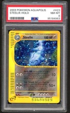 Steelix H23/H32 - PSA 8 - Pokémon Aquapolis Holo - NM-MT - 2003 - E Reader picture