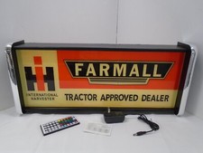 Farmall IH International LED Display lighted sign lightbox Wall Hanging Light picture