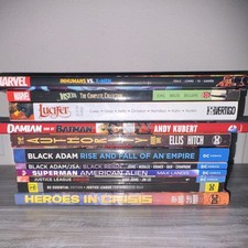Marvel/DC Comics Paperback & Hardcover Bundle picture