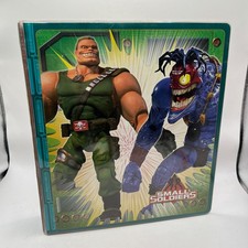 Vintage 1998 Small Soldiers 3 Ring Binder Major Chip Hazard Insaniac Plymouth picture
