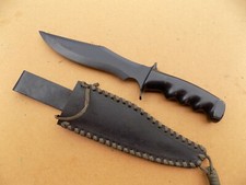 Rare Mike England Sea Wolf Knife 1 Piece Cast Dive Knife picture