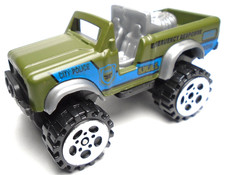 UNBRANDED S.W.A.T. EMERGENCY RESPONSE GREEN DIECAST 2 1/2