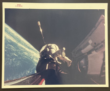 Gemini 11 Vintage NASA Red Number Color Photo Image S-66-49544 Gordon Spacewalk picture