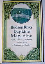 1926 Hudson River Day Line Magazine Centennial Bound Vol 1949 AVS Olcott Gift picture