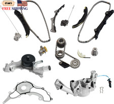 3.6 Pentastar Timing Chain Kit Water Pump & Oil Pump for 2011-2015 Chrysler T... picture